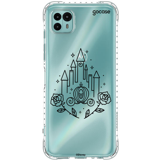 Capinha para celular  Princesas - Castelo Minimalista