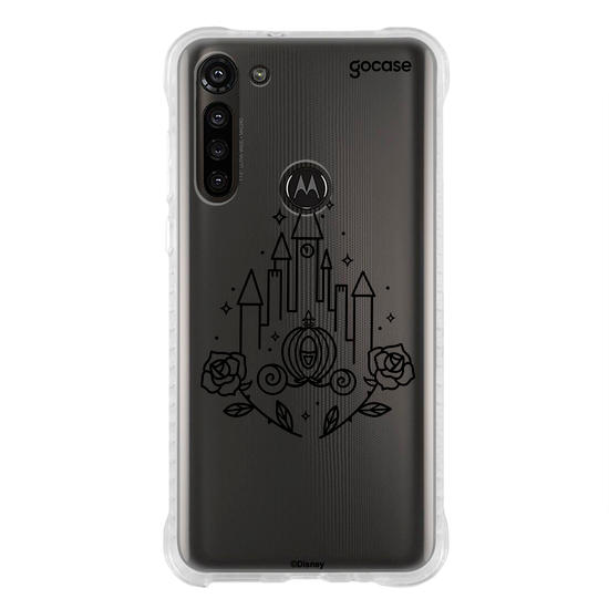 Capinha para celular  Princesas - Castelo Minimalista