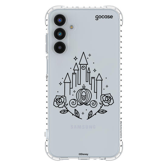 Capinha para celular  Princesas - Castelo Minimalista