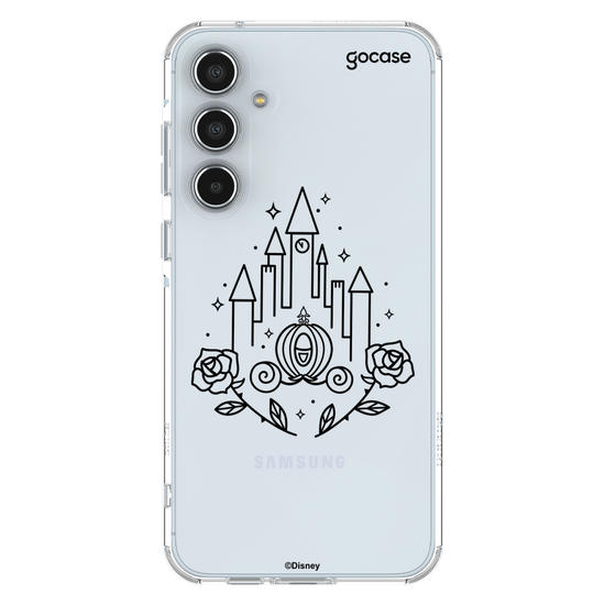 Capinha para celular  Princesas - Castelo Minimalista