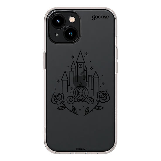 Capinha para celular  Princesas - Castelo Minimalista