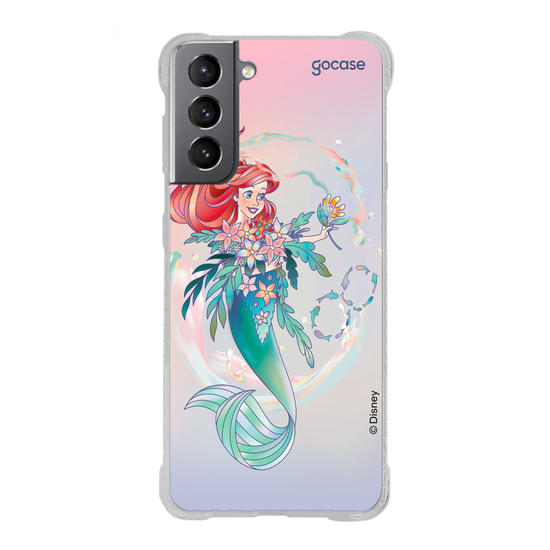 Capinha para celular Princesas Pequena Sereia