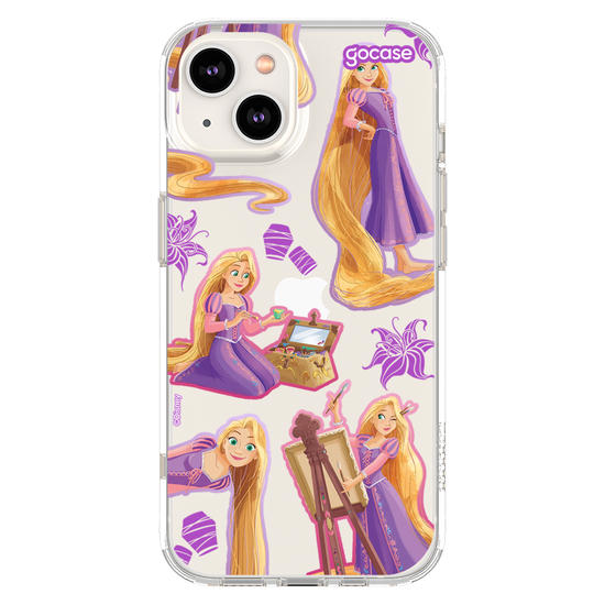 Capinha para celular  Princesas Sticker Pattern - Rapunzel