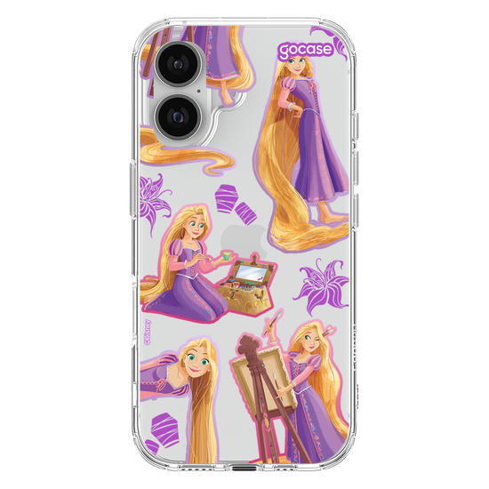Capinha para celular  Princesas Sticker Pattern - Rapunzel