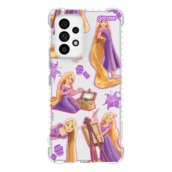 Capinha para celular  Princesas Sticker Pattern - Rapunzel