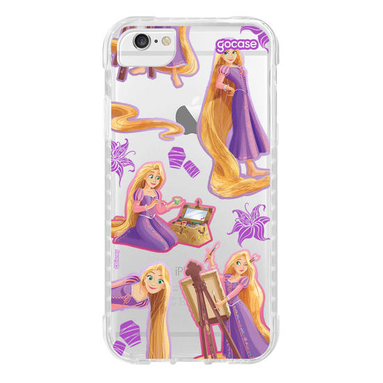 Capinha para celular  Princesas Sticker Pattern - Rapunzel