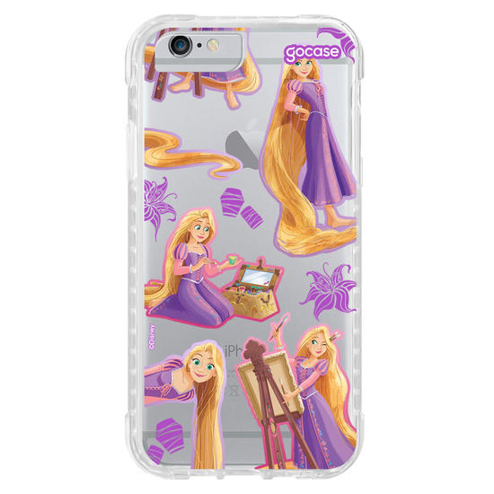 Capinha para celular  Princesas Sticker Pattern - Rapunzel