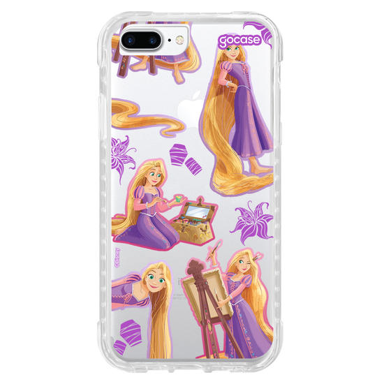 Capinha para celular  Princesas Sticker Pattern - Rapunzel
