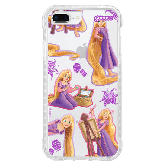 Capinha para celular  Princesas Sticker Pattern - Rapunzel