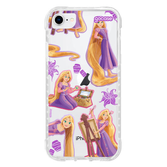 Capinha para celular  Princesas Sticker Pattern - Rapunzel
