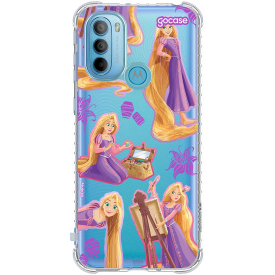 Capinha para celular  Princesas Sticker Pattern - Rapunzel