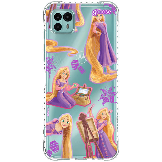 Capinha para celular  Princesas Sticker Pattern - Rapunzel