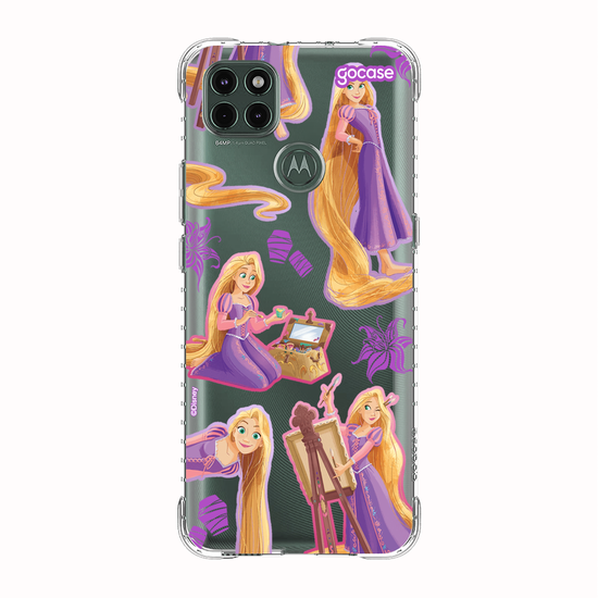 Capinha para celular  Princesas Sticker Pattern - Rapunzel
