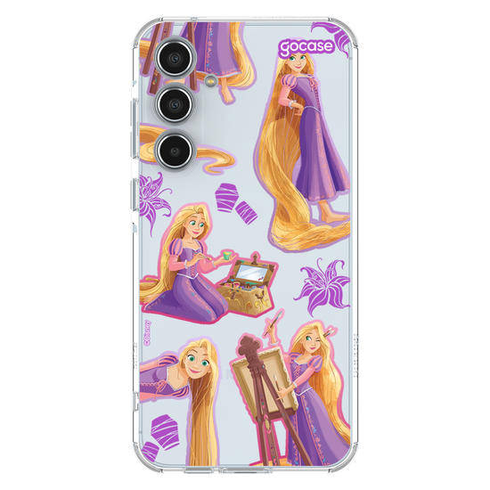 Capinha para celular  Princesas Sticker Pattern - Rapunzel