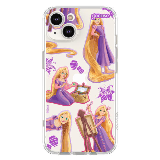  Princesas Sticker Pattern - Rapunzel