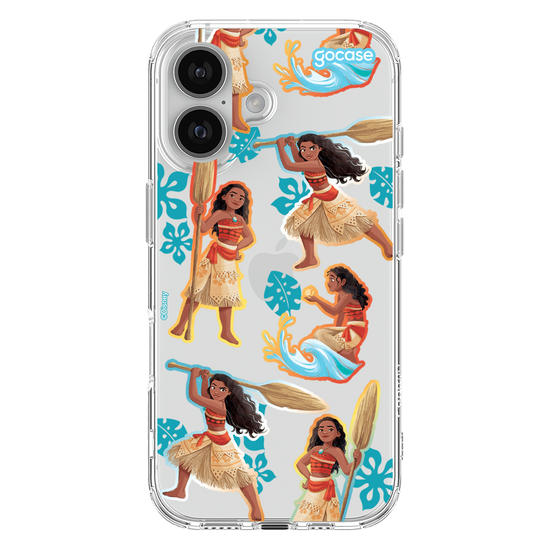 Capinha para celular  Princesas Sticker Pattern - Moana