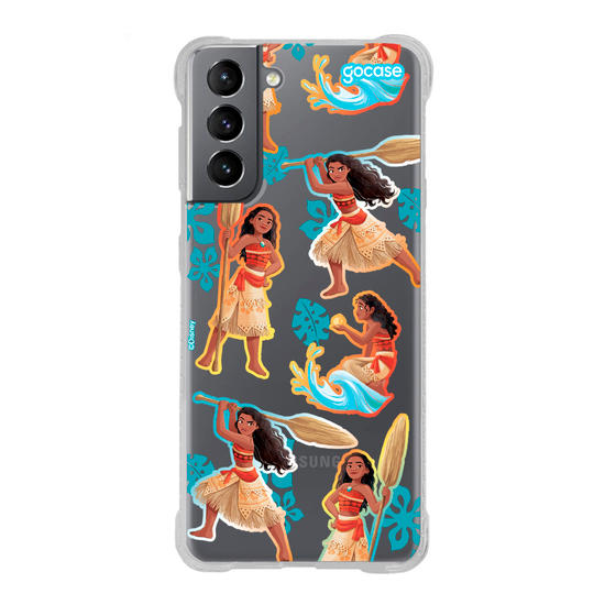 Capinha para celular  Princesas Sticker Pattern - Moana