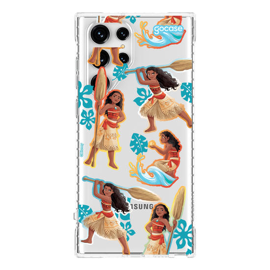 Capinha para celular  Princesas Sticker Pattern - Moana
