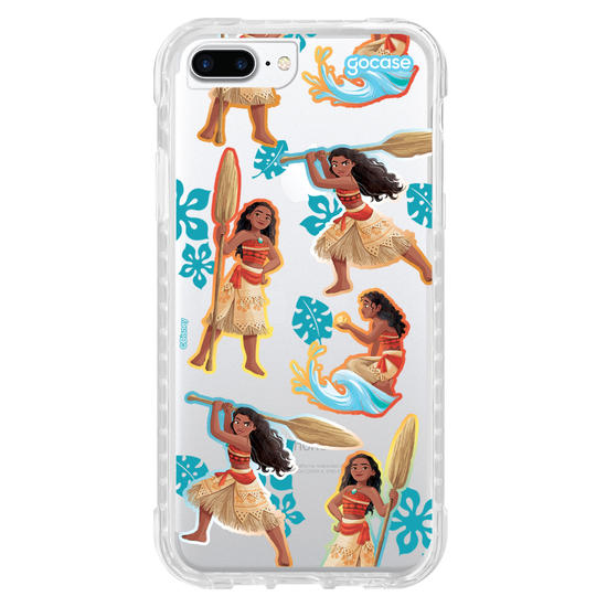 Capinha para celular  Princesas Sticker Pattern - Moana