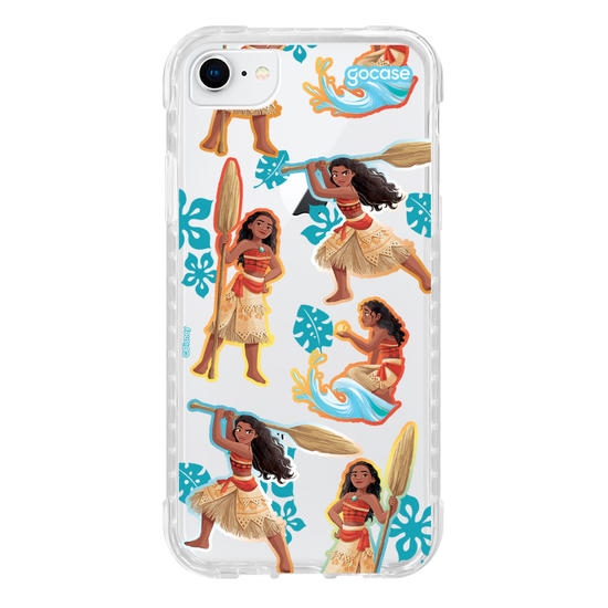 Capinha para celular  Princesas Sticker Pattern - Moana