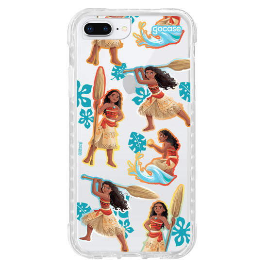 Capinha para celular  Princesas Sticker Pattern - Moana