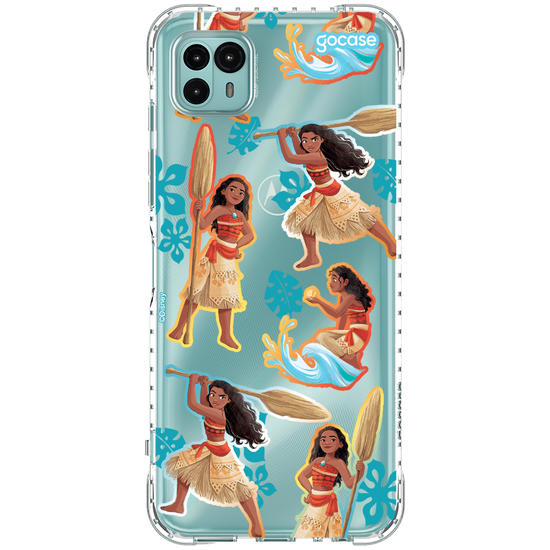 Capinha para celular  Princesas Sticker Pattern - Moana