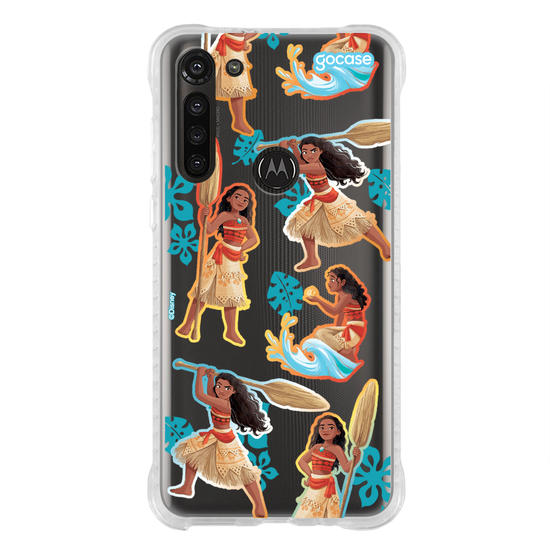 Capinha para celular  Princesas Sticker Pattern - Moana