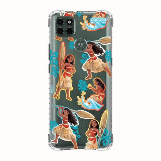 Capinha para celular  Princesas Sticker Pattern - Moana
