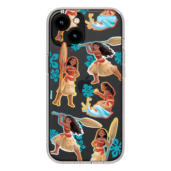 Capinha para celular  Princesas Sticker Pattern - Moana