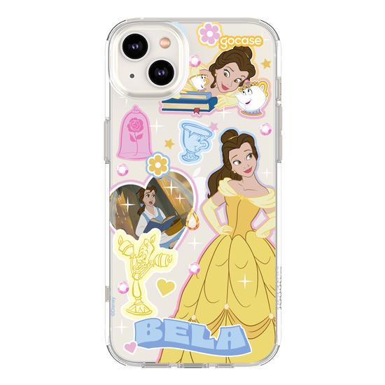 Capinha para celular  Princesas Movie Stickers - Bela
