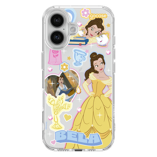 Capinha para celular  Princesas Movie Stickers - Bela