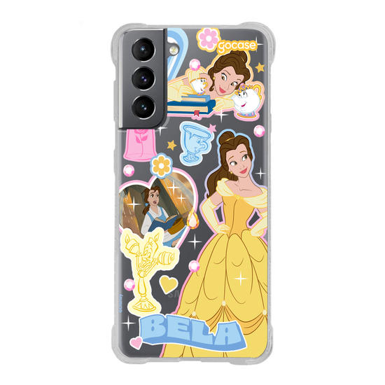 Capinha para celular  Princesas Movie Stickers - Bela
