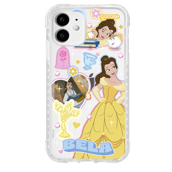 Capinha para celular  Princesas Movie Stickers - Bela