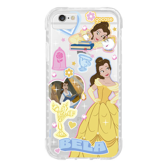 Capinha para celular  Princesas Movie Stickers - Bela