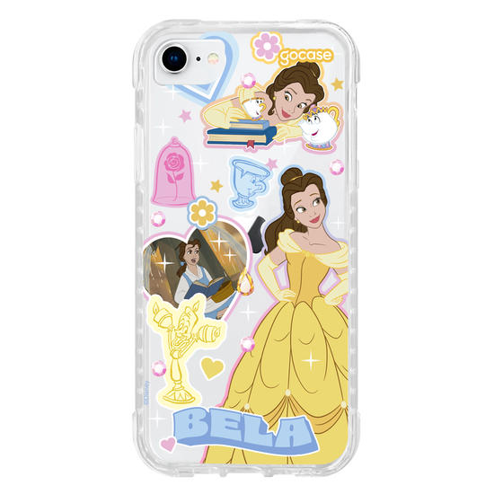 Capinha para celular  Princesas Movie Stickers - Bela