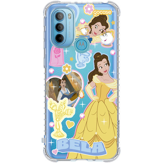 Capinha para celular  Princesas Movie Stickers - Bela