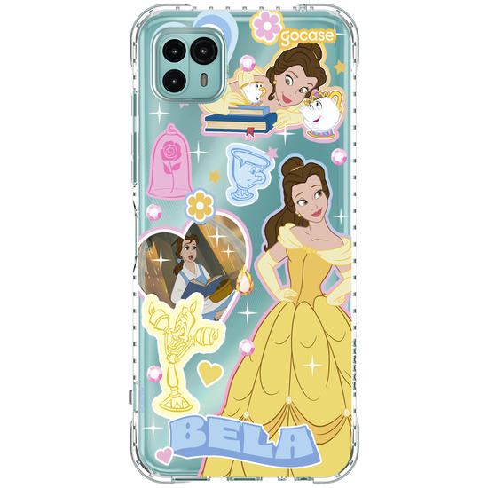 Capinha para celular  Princesas Movie Stickers - Bela