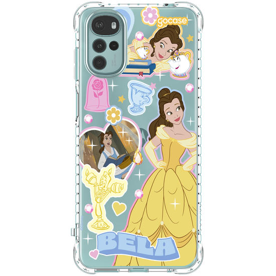 Capinha para celular  Princesas Movie Stickers - Bela