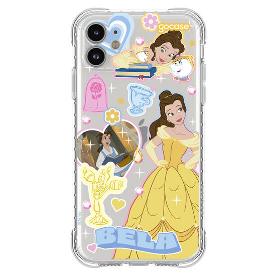 Capinha para celular  Princesas Movie Stickers - Bela