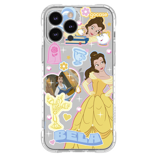Capinha para celular  Princesas Movie Stickers - Bela