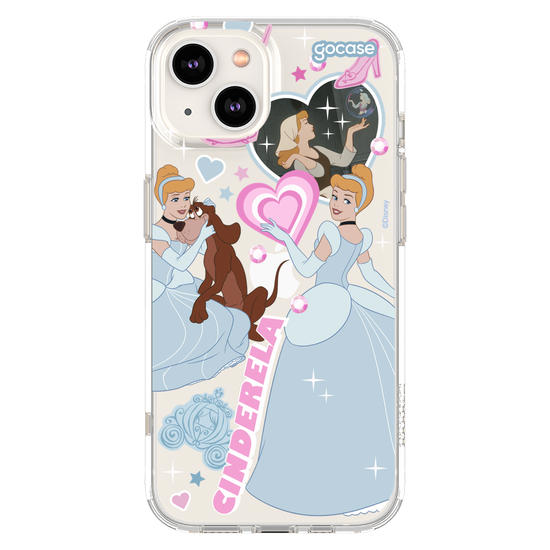 Capinha para celular  Princesas Movie Stickers - Cinderela