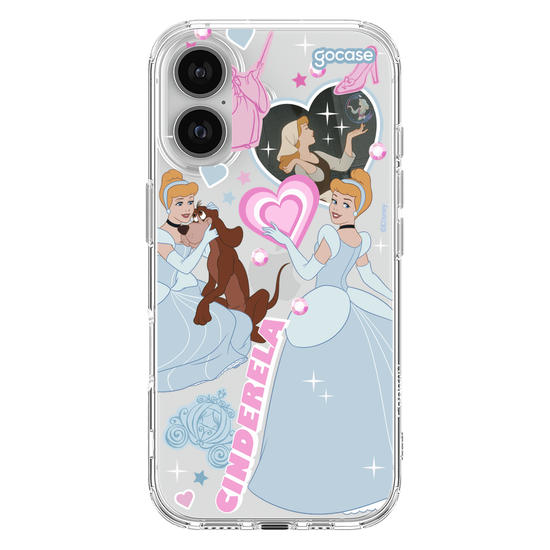 Capinha para celular  Princesas Movie Stickers - Cinderela