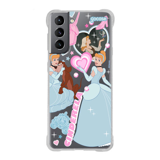 Capinha para celular  Princesas Movie Stickers - Cinderela