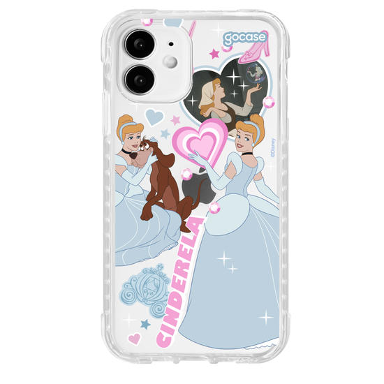 Capinha para celular  Princesas Movie Stickers - Cinderela