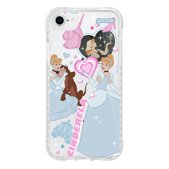 Capinha para celular  Princesas Movie Stickers - Cinderela