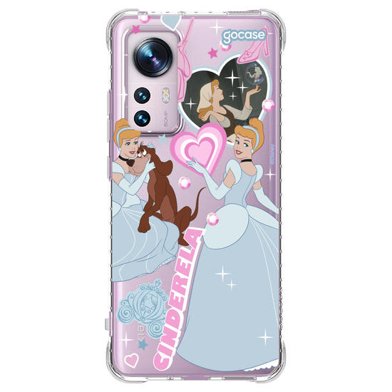 Capinha para celular  Princesas Movie Stickers - Cinderela