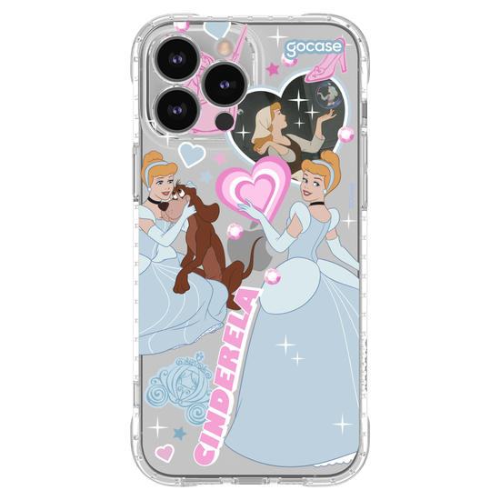 Capinha para celular  Princesas Movie Stickers - Cinderela