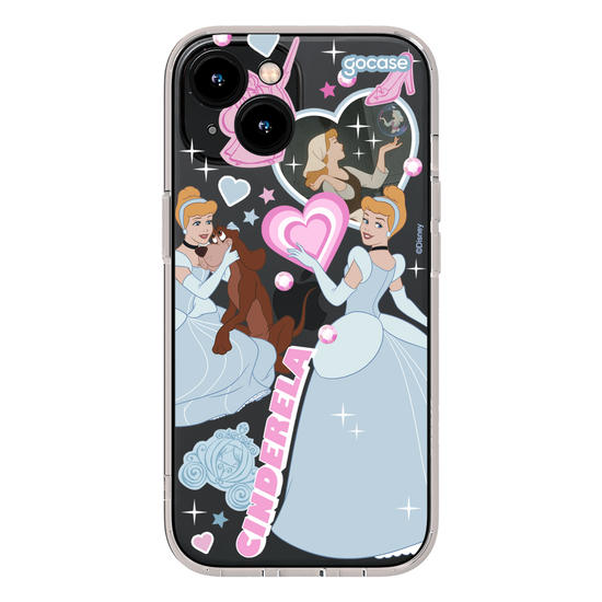 Capinha para celular  Princesas Movie Stickers - Cinderela