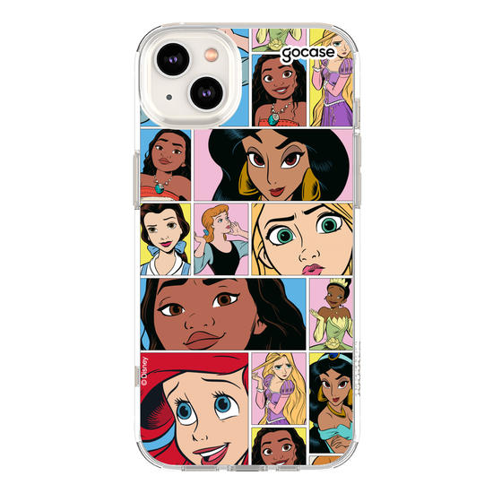 Capinha para celular  Princesas - Faces