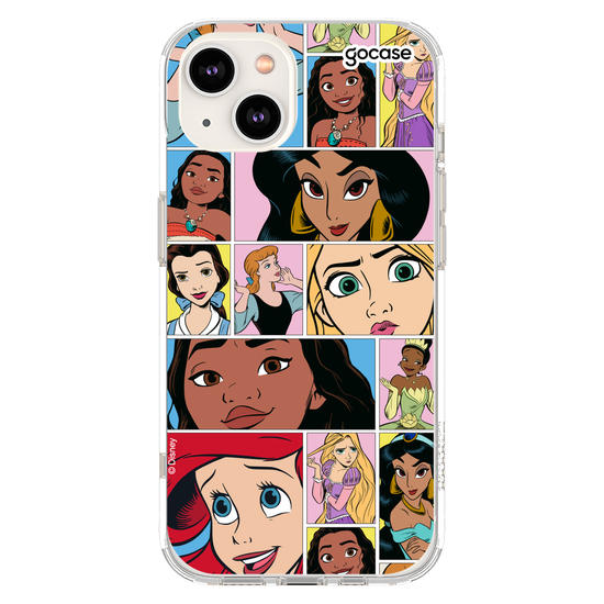 Capinha para celular  Princesas - Faces